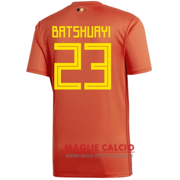 nuova maglietta belgio 2018 batshuayi 23 prima